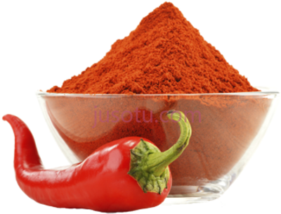红辣椒粉,red chili powder chilli bowl PNG