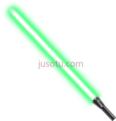 星球大战绿色光剑,green lightsaber PNG