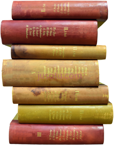 叠书,7 stacked books PNG
