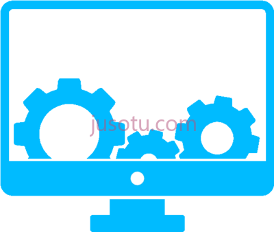 软件开发,software development black icon PNG