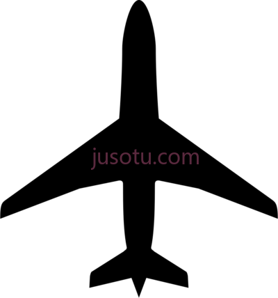 飞机外形,airplane silhouette PNG
