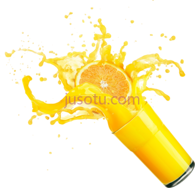 果汁飞溅,juices splash PNG