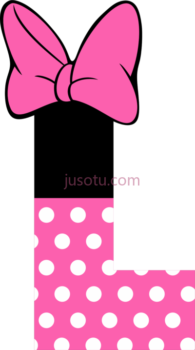 米妮老鼠字母数字,mickey party minnie mouse letters and numbers PNG