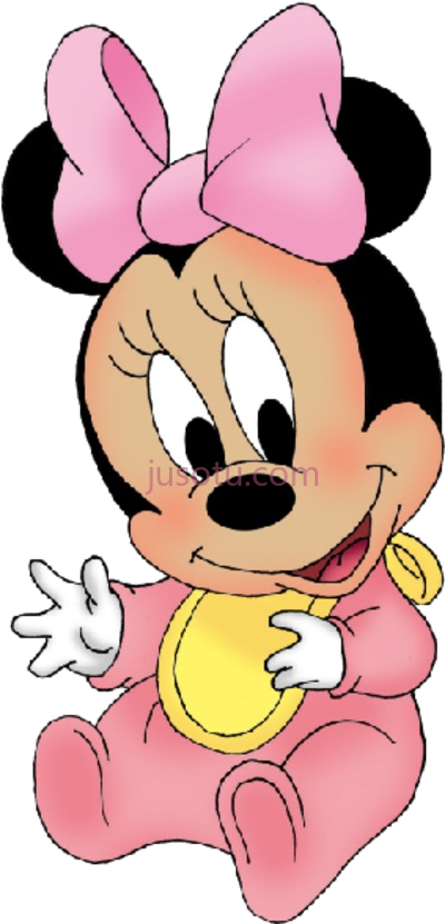 迪士尼宝贝米妮老鼠,disney baby minnie mouse cartoon art PNG