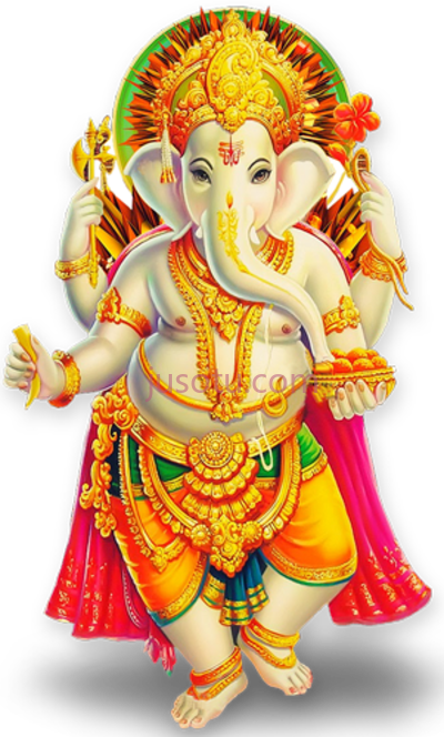 加内沙勋爵象头神,lord ganesha PNG