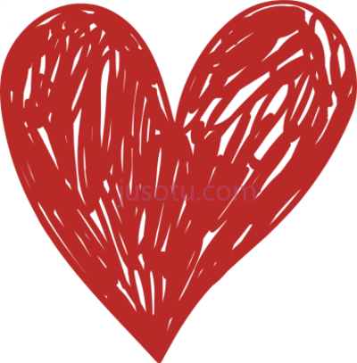 手绘心形,pin hand drawn heart PNG