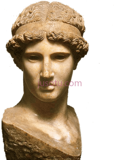 棕色半身像,antique bust PNG