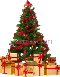 圣诞树礼物PNG