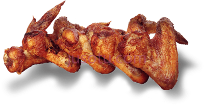 烤鸡翅,bbq chicken wings PNG