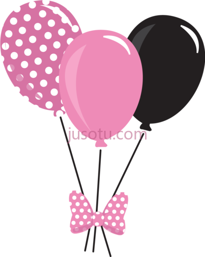 米老鼠气球,mickey e minnie mouse balloons PNG