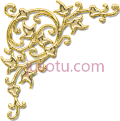 金色装饰镶边角PNG
