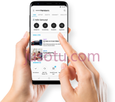 手持手机,finger app samsung PNG
