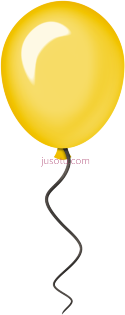黄气球,balloon boy birthday PNG