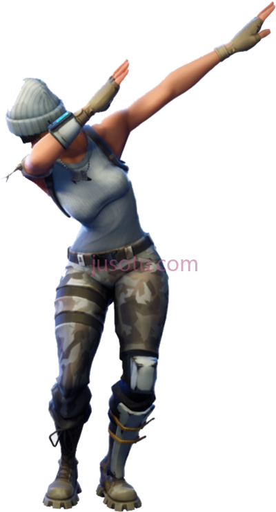堡垒之夜,fortnite character dabbing PNG