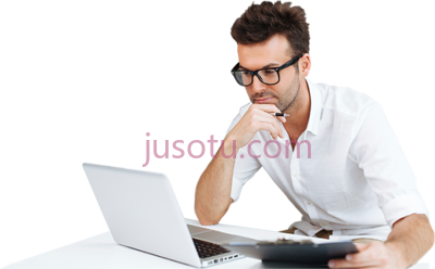 工作,man laptop PNG