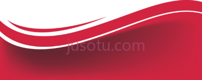红色梯度波,red gradient wave PNG