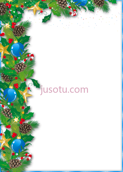 圣诞框架,christmas frames and borders PNG