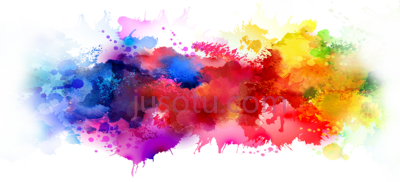 明亮水彩画污渍,branding & bright watercolor stains PNG