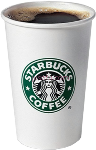 星巴克咖啡杯,starbucks coffee cup cut out PNG