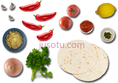 比萨配料,pizza ingredients PNG