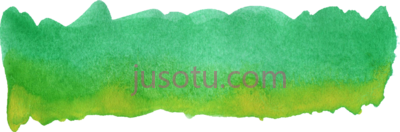 绿色涂料彩色水彩,colorful watercolor brush PNG