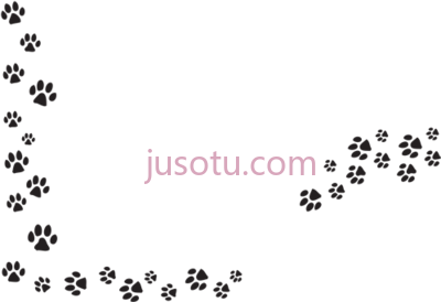 幼犬爪印,puppy paw print PNG