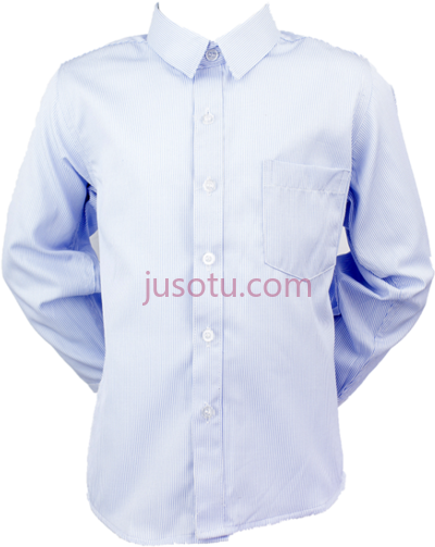 蓝色正式衬衫,formal boys shirt blue 00 5 PNG