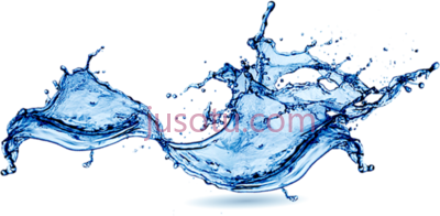 蓝色水花,blue water splash PNG