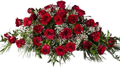 红玫瑰插花,red rose flower arrangement PNG