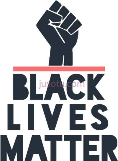 黑人人权运动,black lives matter logo PNG