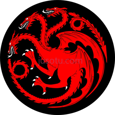 权力的游戏,house targaryen game thrones sigil PNG