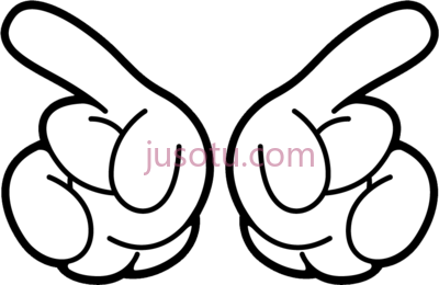 米老鼠手,mickey mouse hand PNG