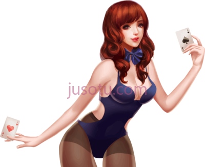赌场女郎,casino girl PNG
