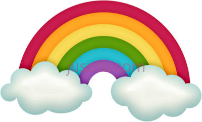 彩虹阳光,rainbow sunshine PNG
