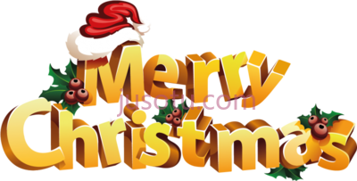 圣诞快乐,texte merry christmas repositionnable PNG