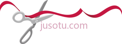红丝带,red ribbon cutting PNG