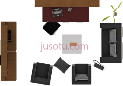 家具,muebles en planta PNG