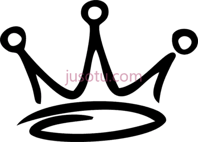 黑冠,black crown PNG
