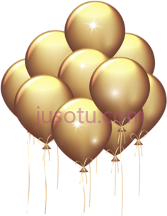 金气球PNG