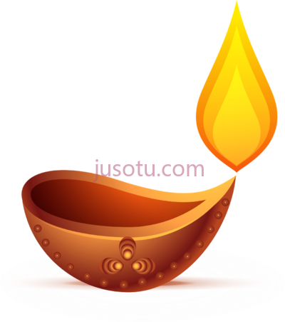 排灯节油灯,diwali oil lamp PNG