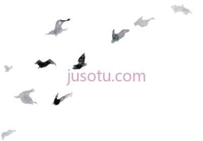 水彩鸟,this creative bird watercolor PNG