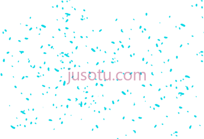 五彩纸屑,pluie de confettis PNG