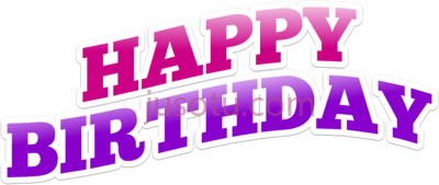 生日快乐,happy birthday PNG