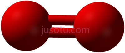 氧分子,oxygen molecule PNG