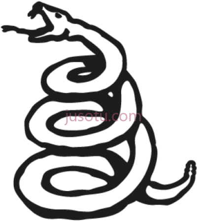 蛇,metallica snake logo PNG