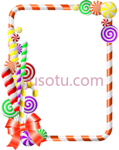 糖果边框PNG