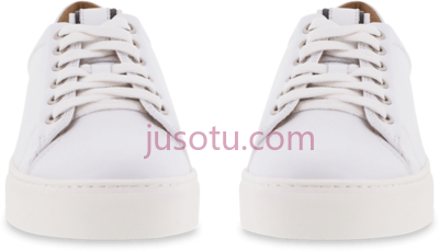 白鞋,front white shoe PNG