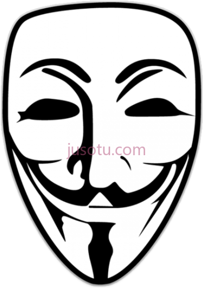 匿名面具,anonymous mask PNG
