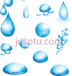 蓝色水滴PNG