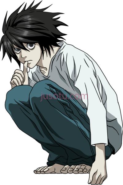 死亡笔记,personajes de anime death note l notebook PNG